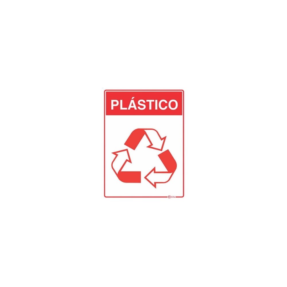 Adesivo Coleta Seletiva – Plásticos