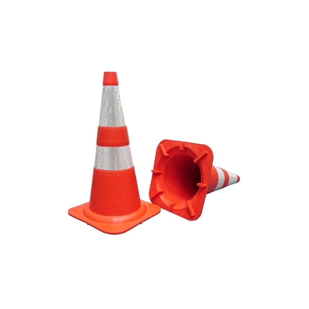 Cone Flexível Refletivo 75cm – Kteli