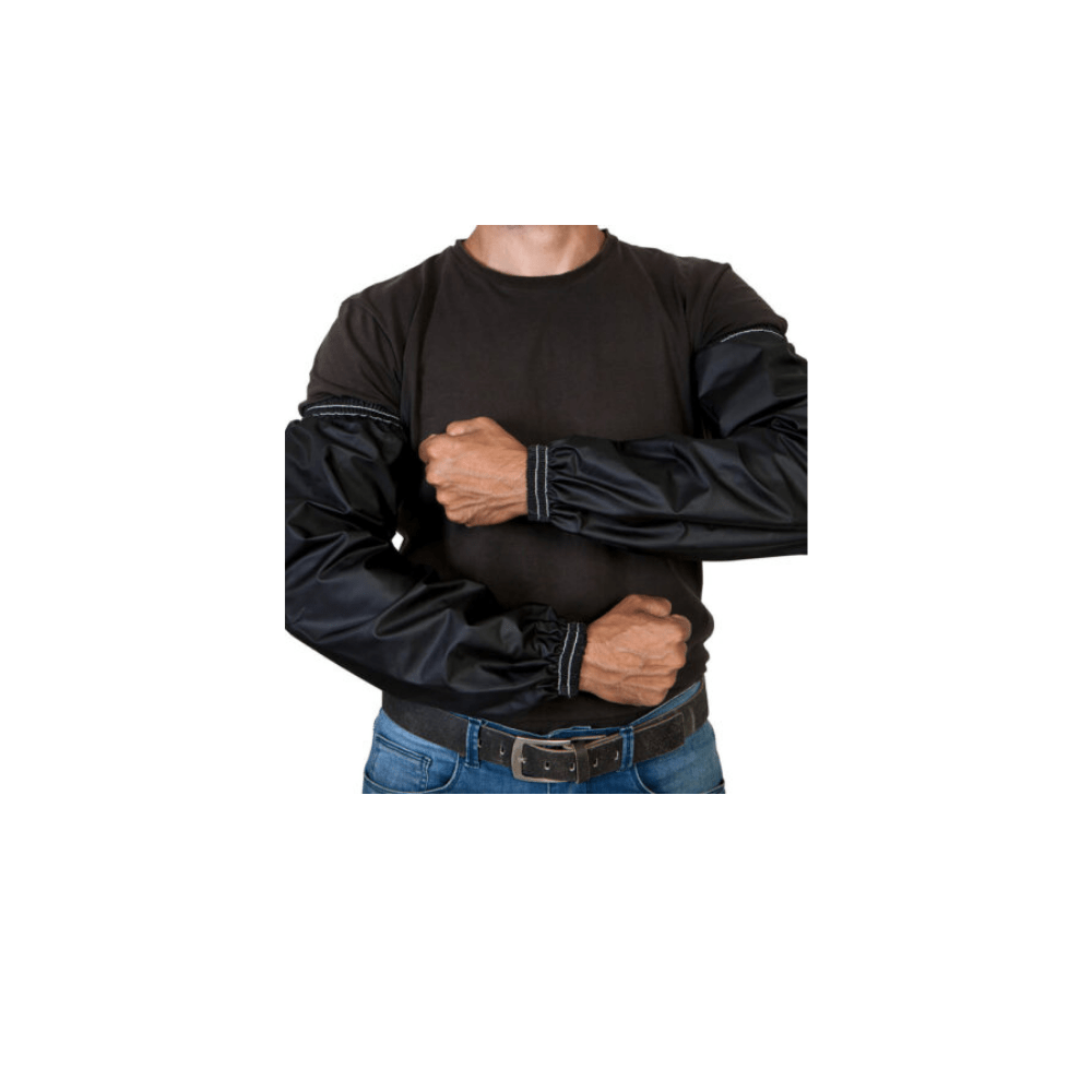 Mangote PVC Forrado Preto