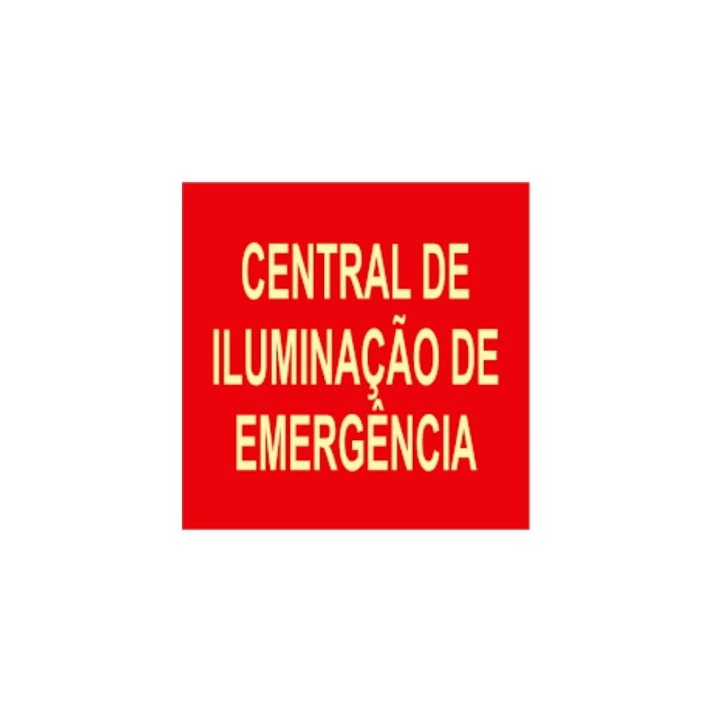 Placa Central de Iluminação de Emergência