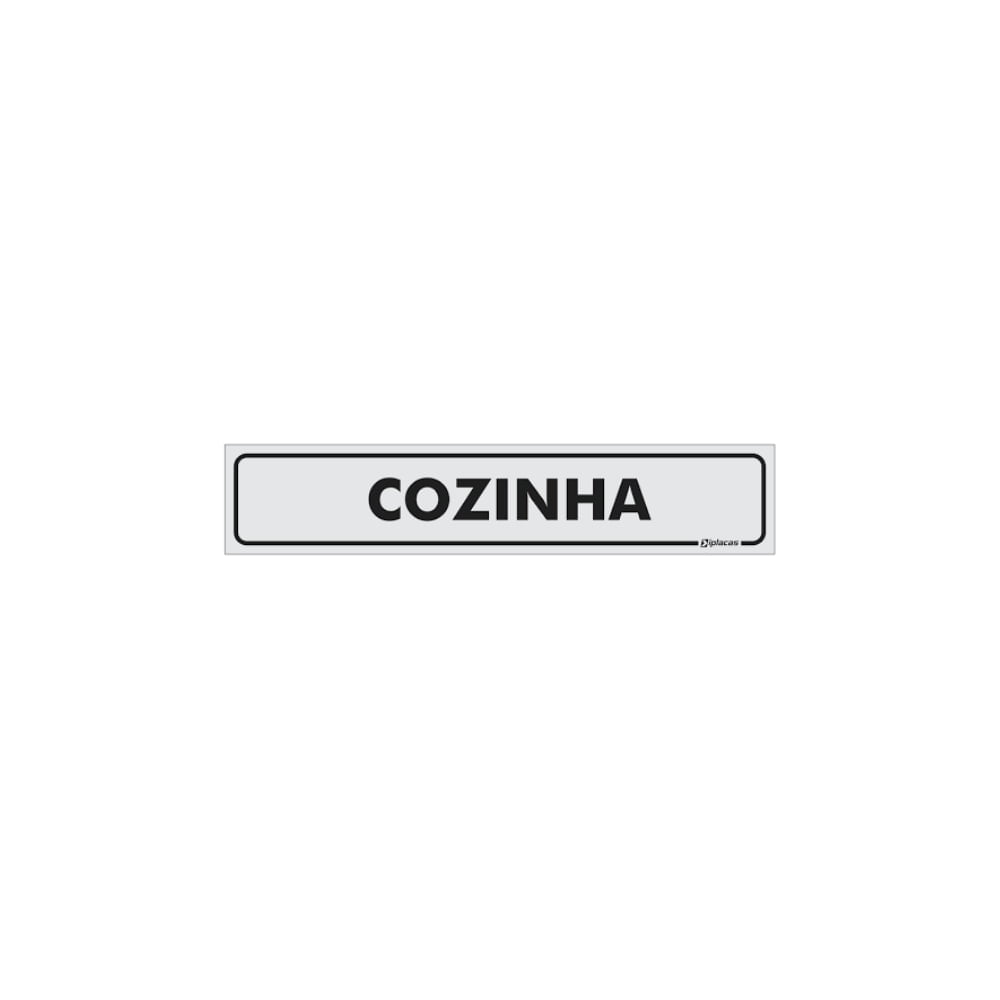 Placa Cozinha 05X25CM