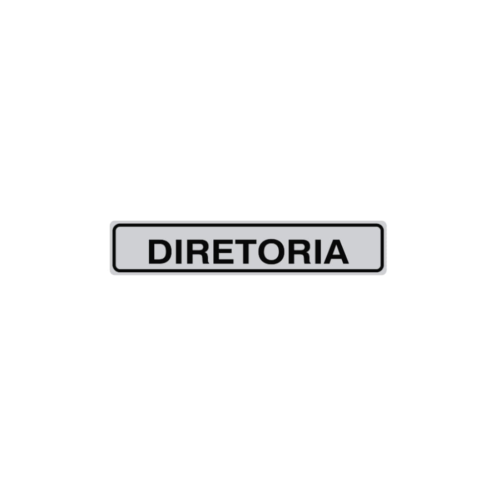 Placa Diretoria 05X25CM