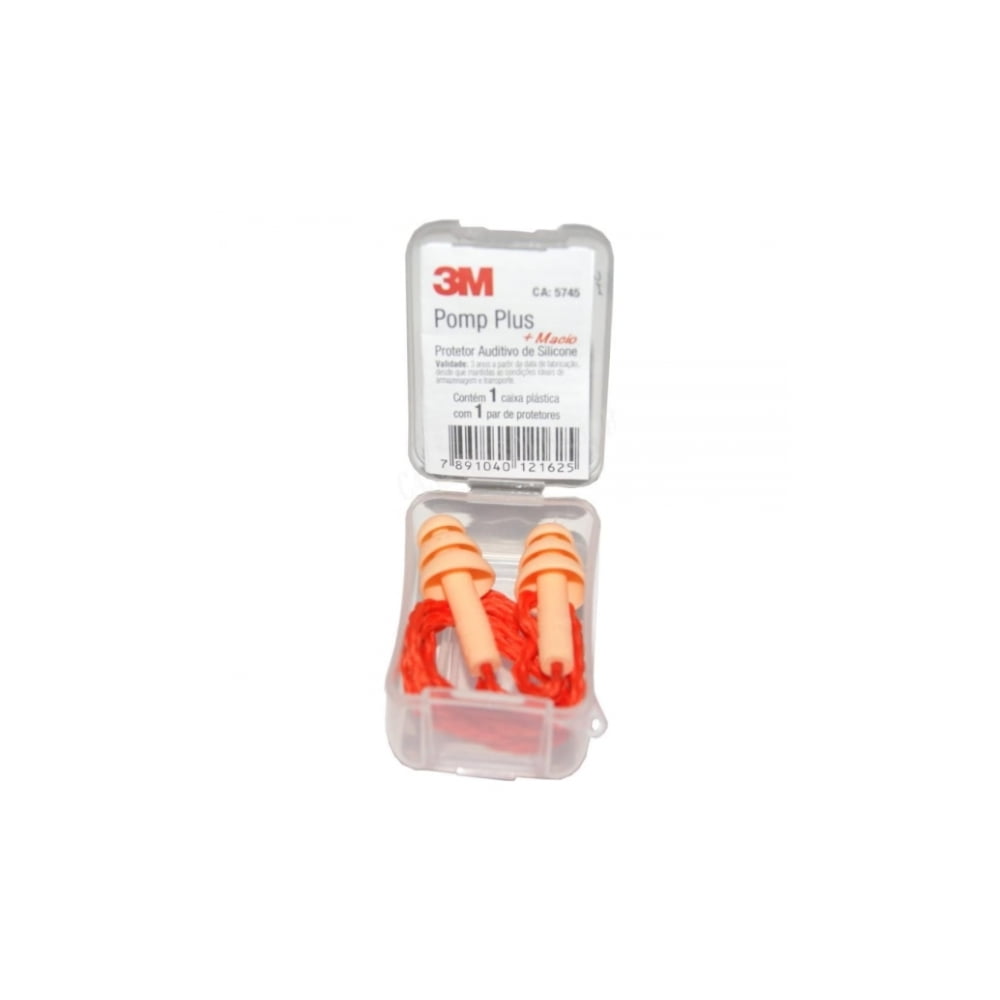 Protetor Auditivo Tipo Plug – 3M