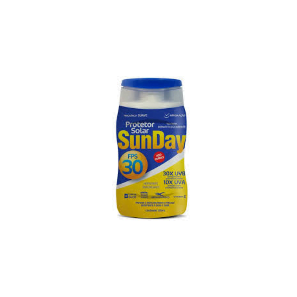 Protetor Solar Sunday FPS30 UVA 120ML